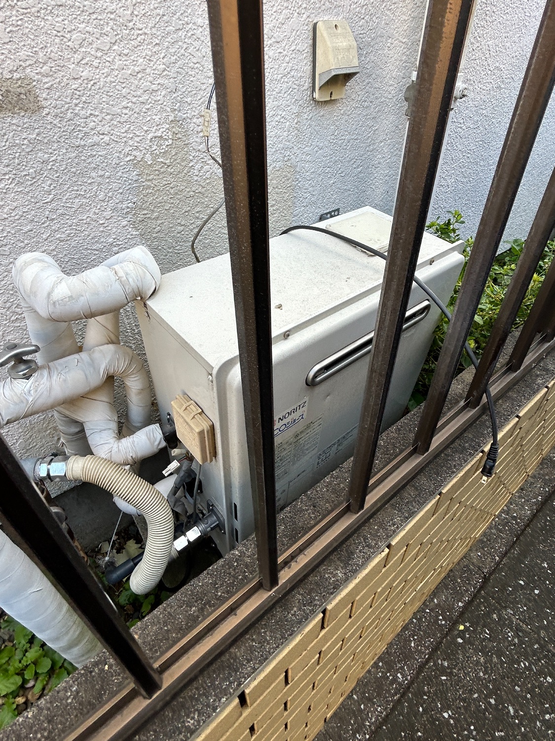 交換前