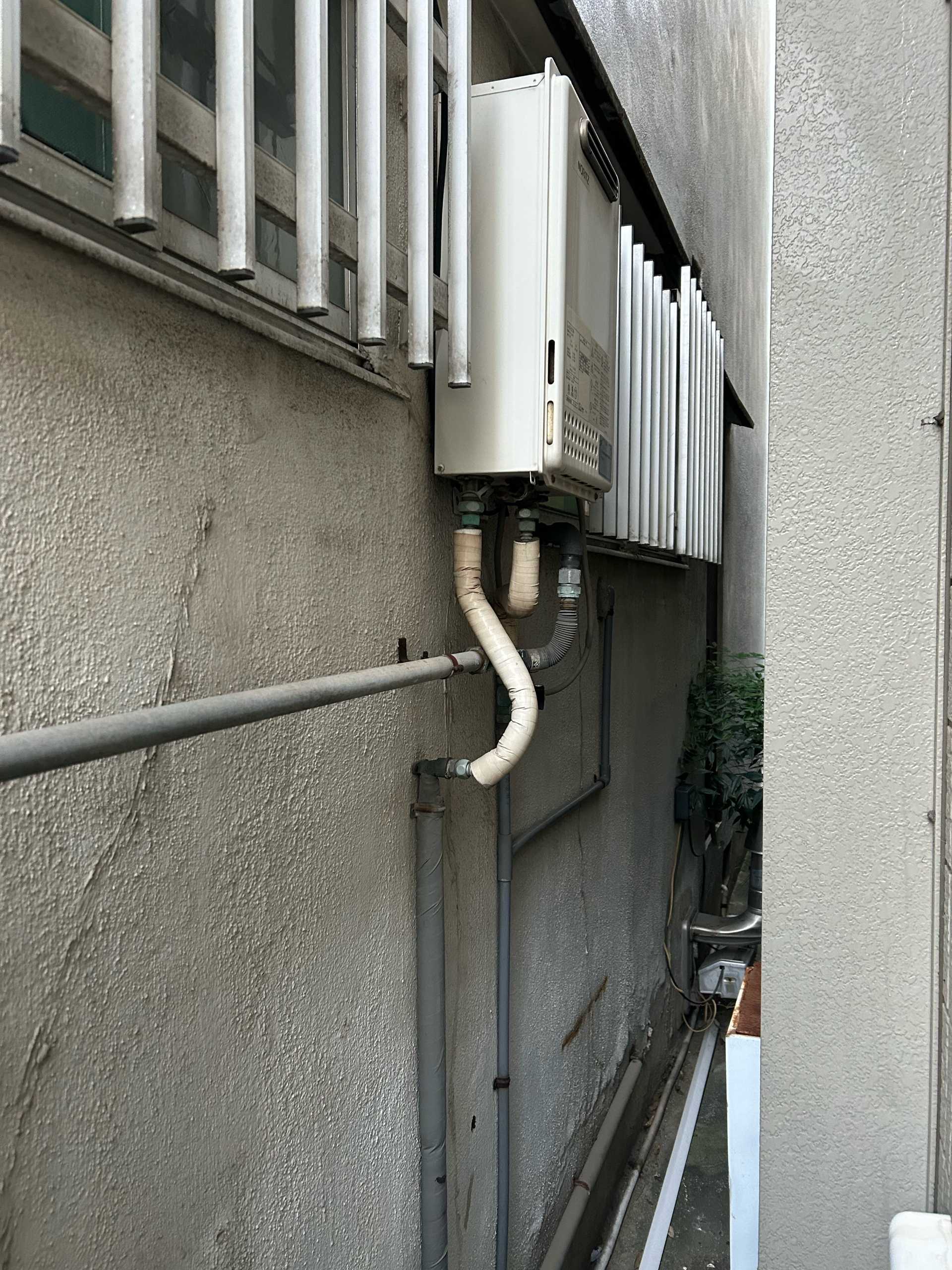 交換前