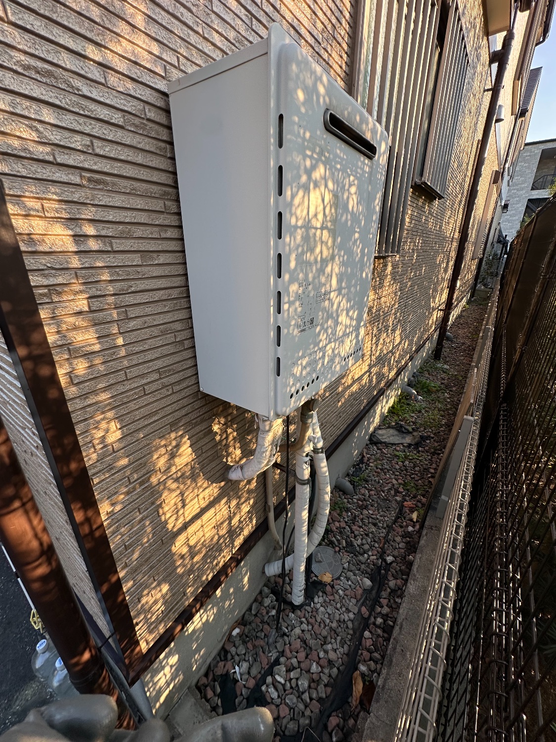 交換前