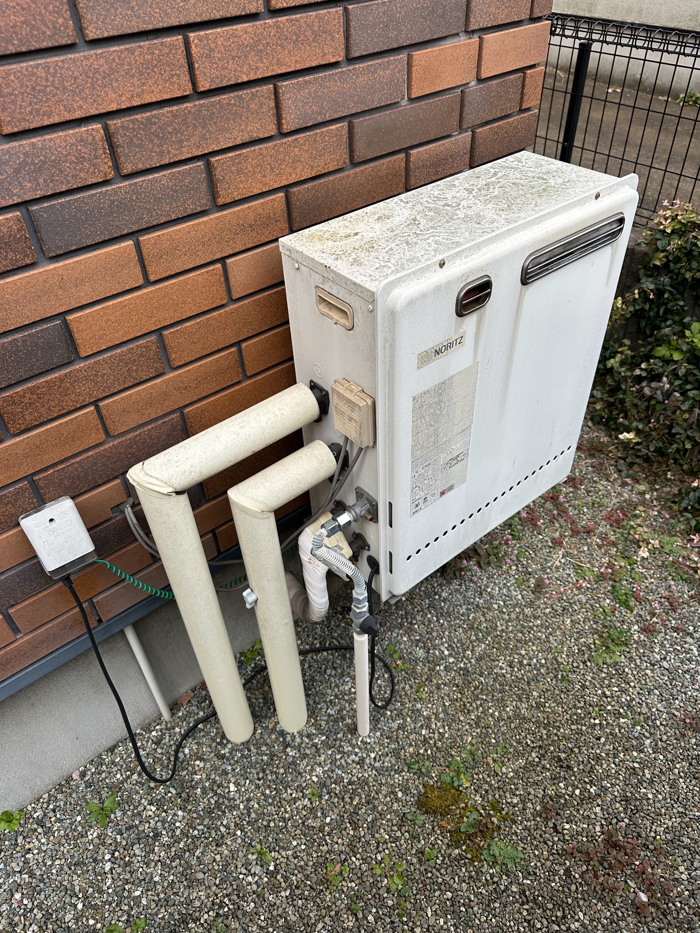 交換前