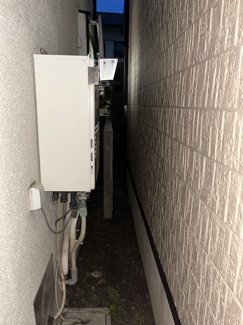 交換前