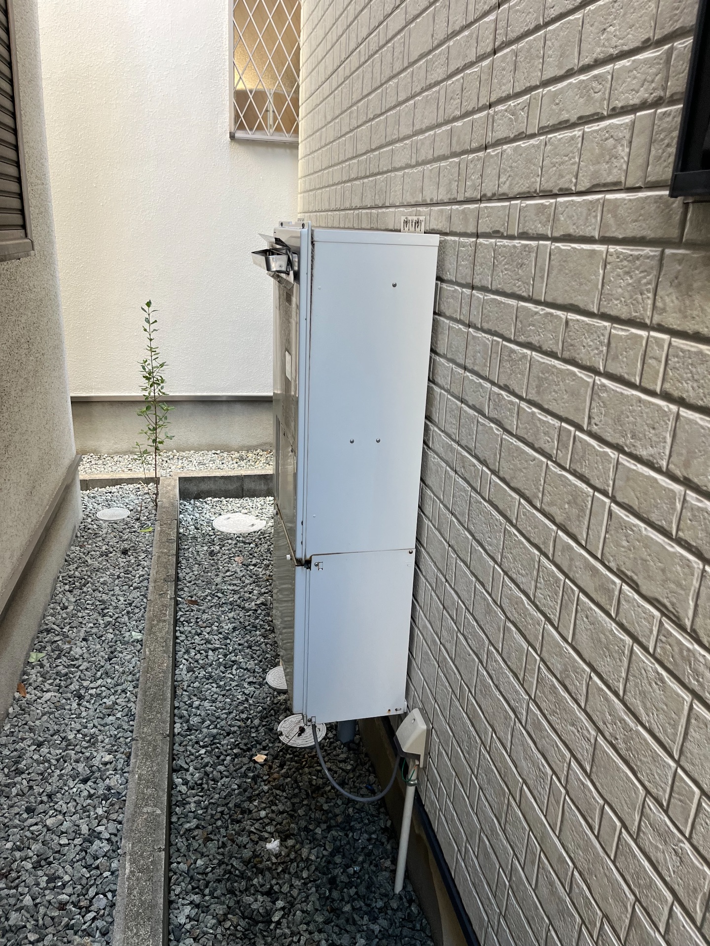 交換前