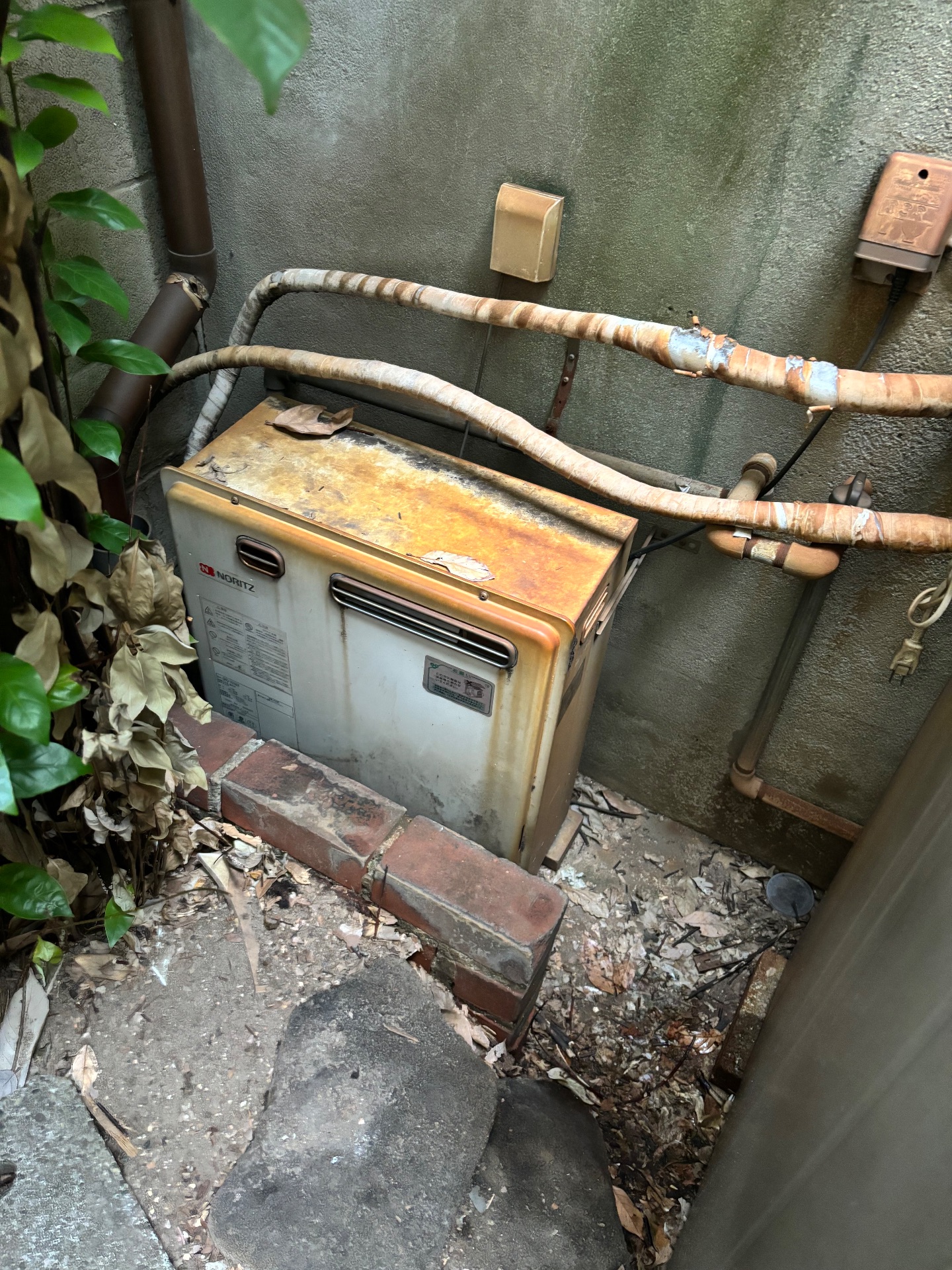 交換前