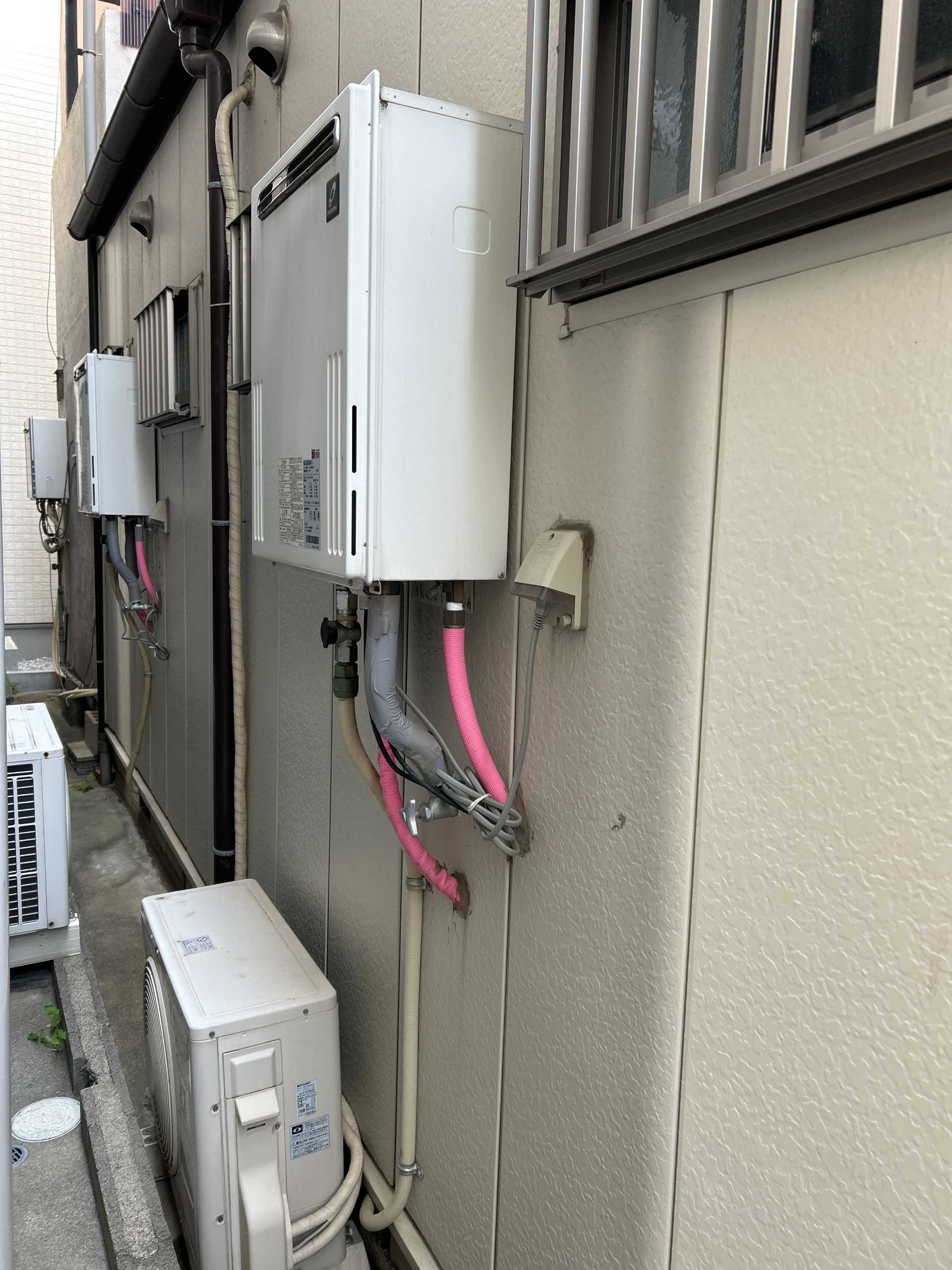 交換前