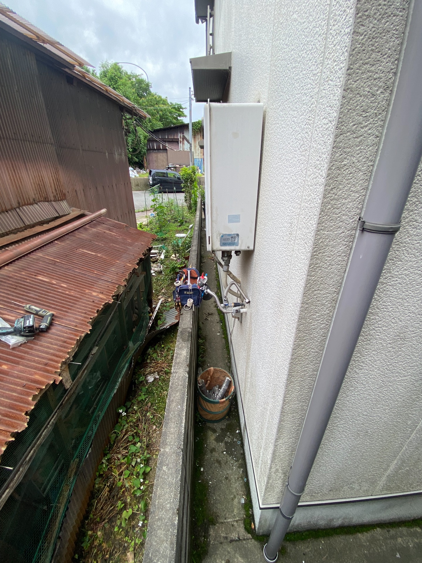 交換前