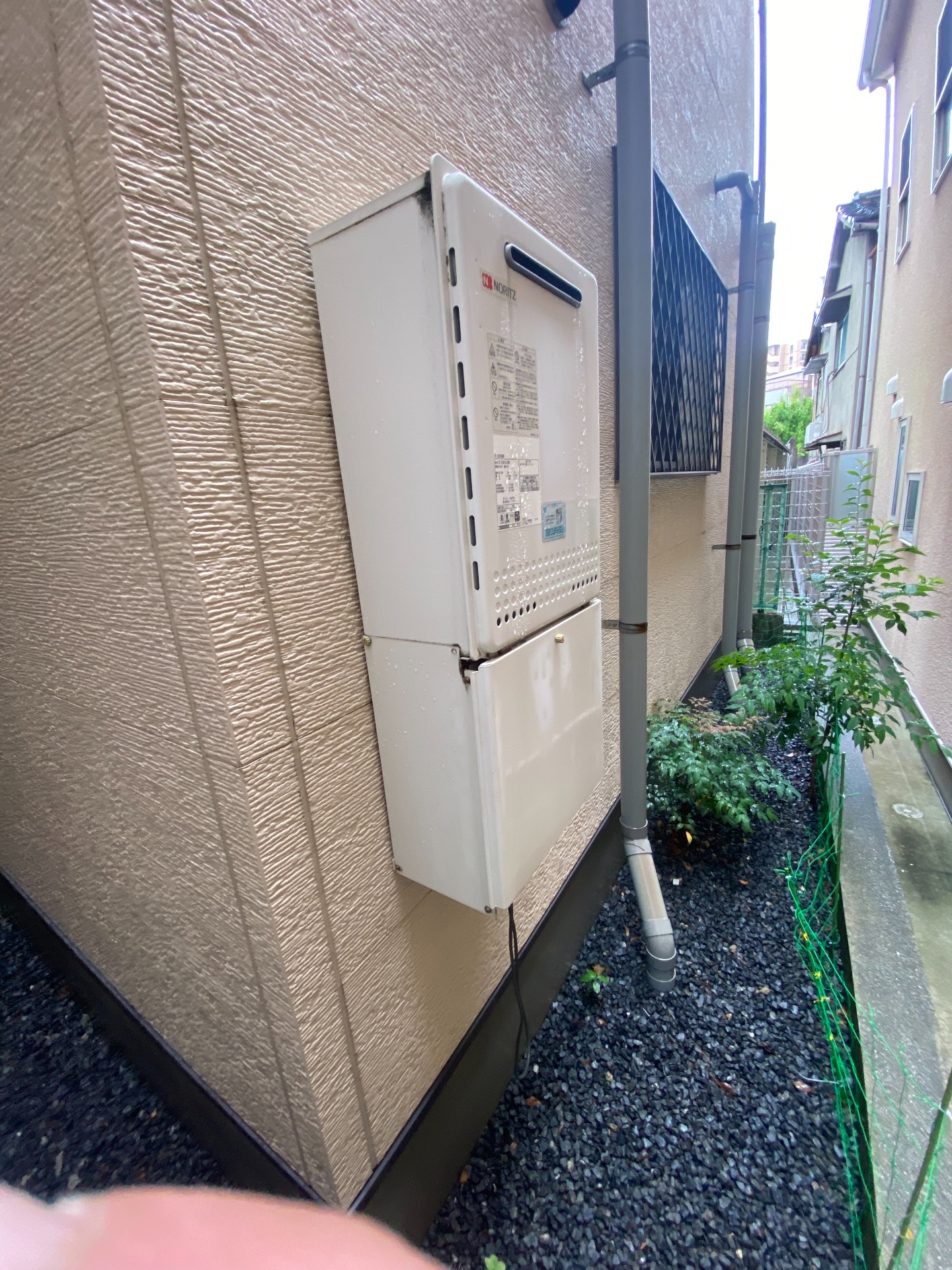 交換前