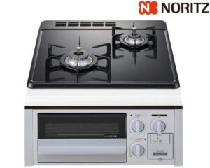 ノーリツ コンパクトタイプ ガスコンロ N2G23KSQ1SV