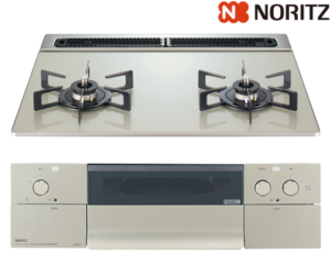 ノーリツ ネスト ガスコンロ N2WU7PWAP2STE