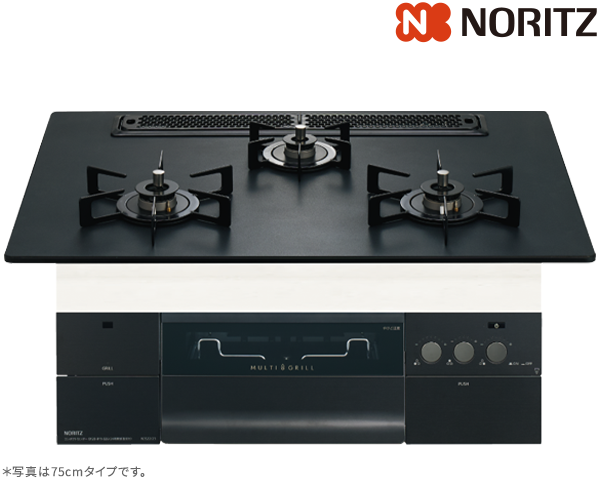 ノーリツ プログレ ガスコンロ N3S22PWAAFBAEC