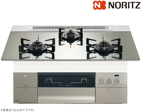 ノーリツ プログレ ガスコンロ N3S22PWASKSTEC
