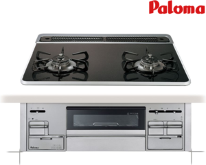 パロマ シスト ガスコンロ PD-200WS-60CK