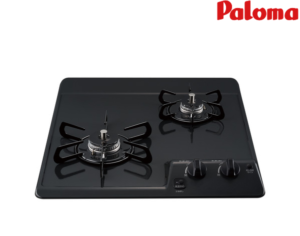 パロマ コンパクトキッチン2口 ガスコンロ PD-202B
