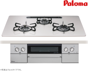 パロマ ウィズナ ガスコンロ PD-829WS-U60CV