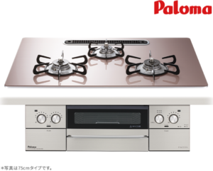 パロマ フェイシスグランド ガスコンロ PD-893WS-U60GP