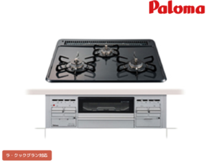 パロマ スタンダードトップ ガスコンロ PD-N36WS