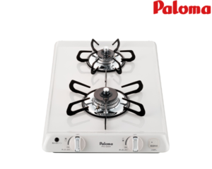 パロマ コンパクトキッチン2口 ガスコンロ PKD-230H