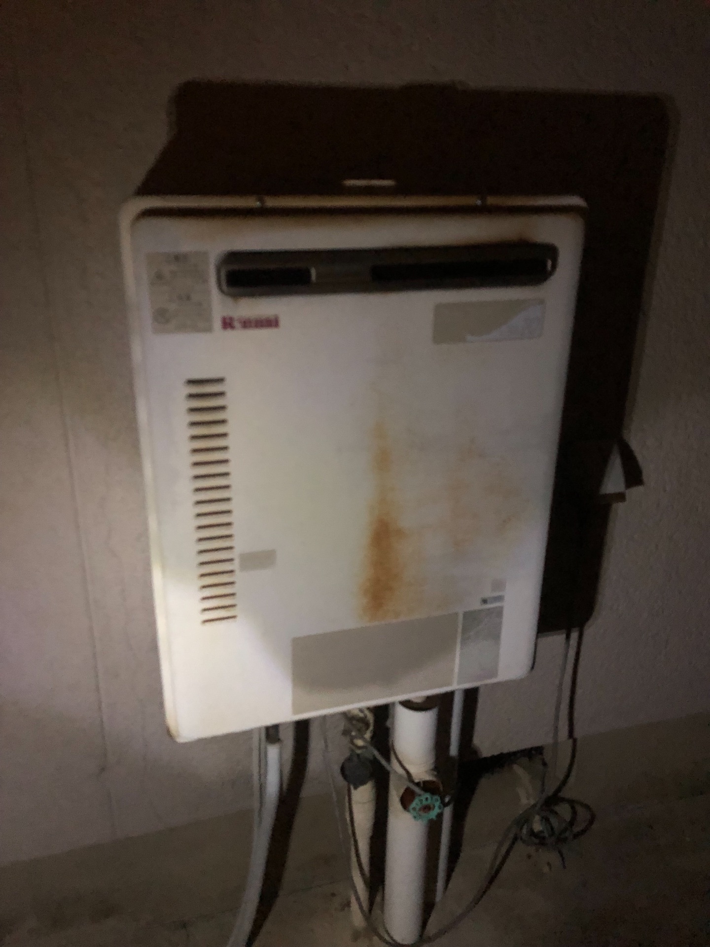 交換前