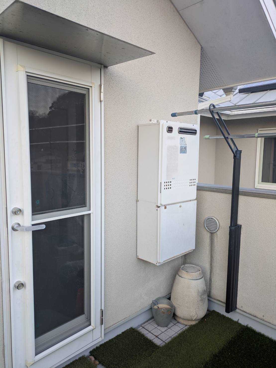 交換前