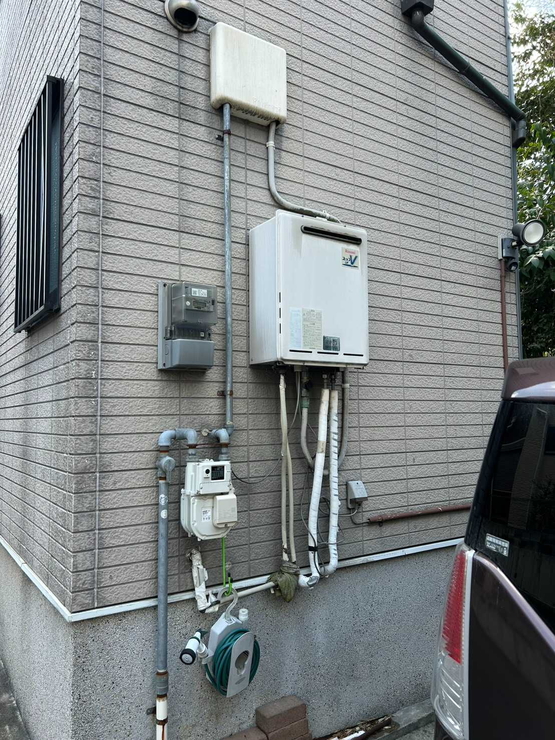 交換前