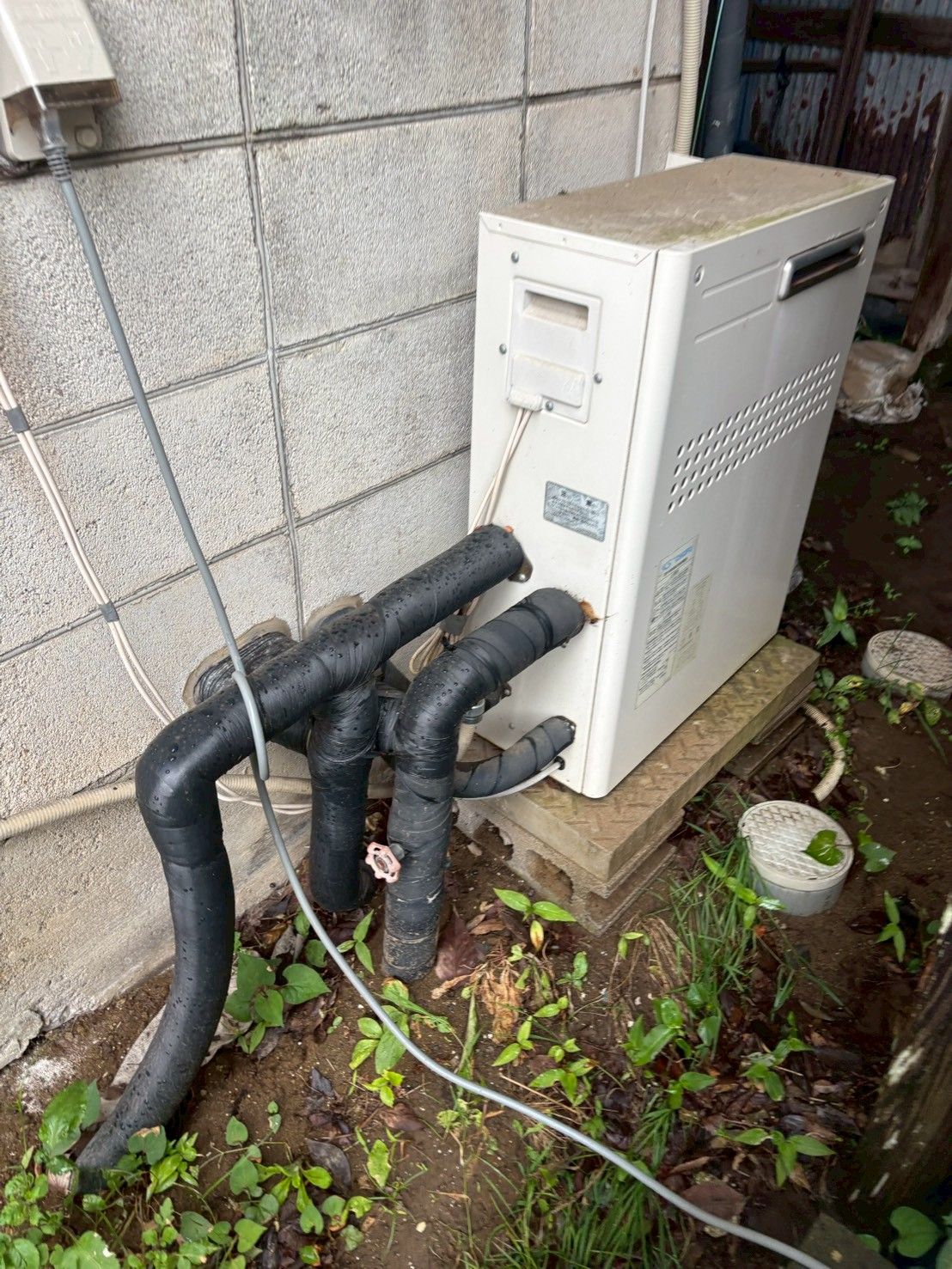 交換前