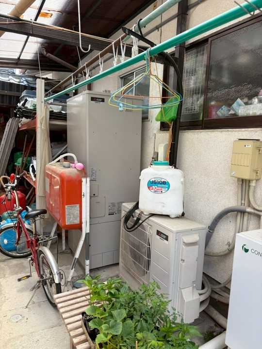交換前