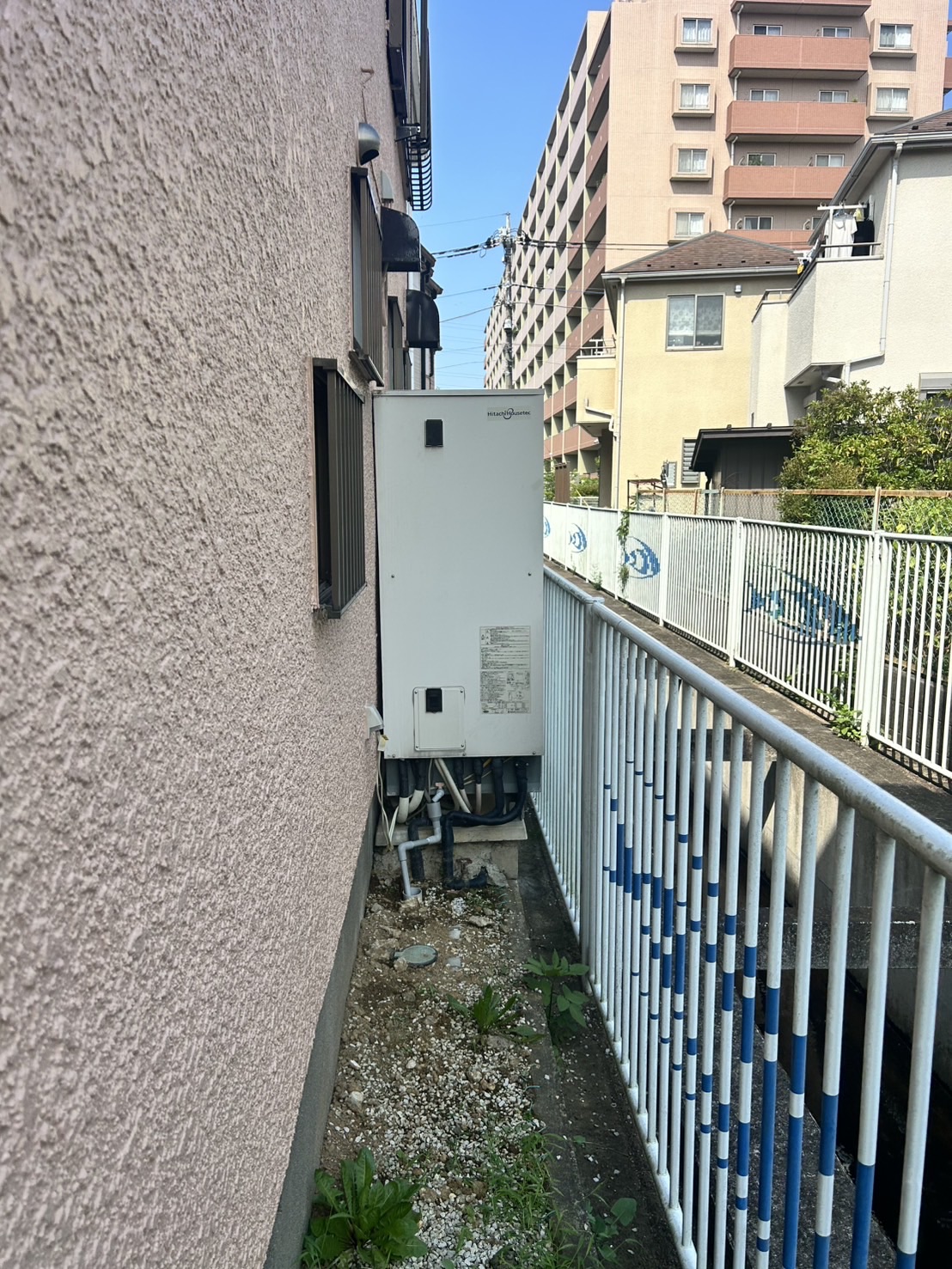 交換前