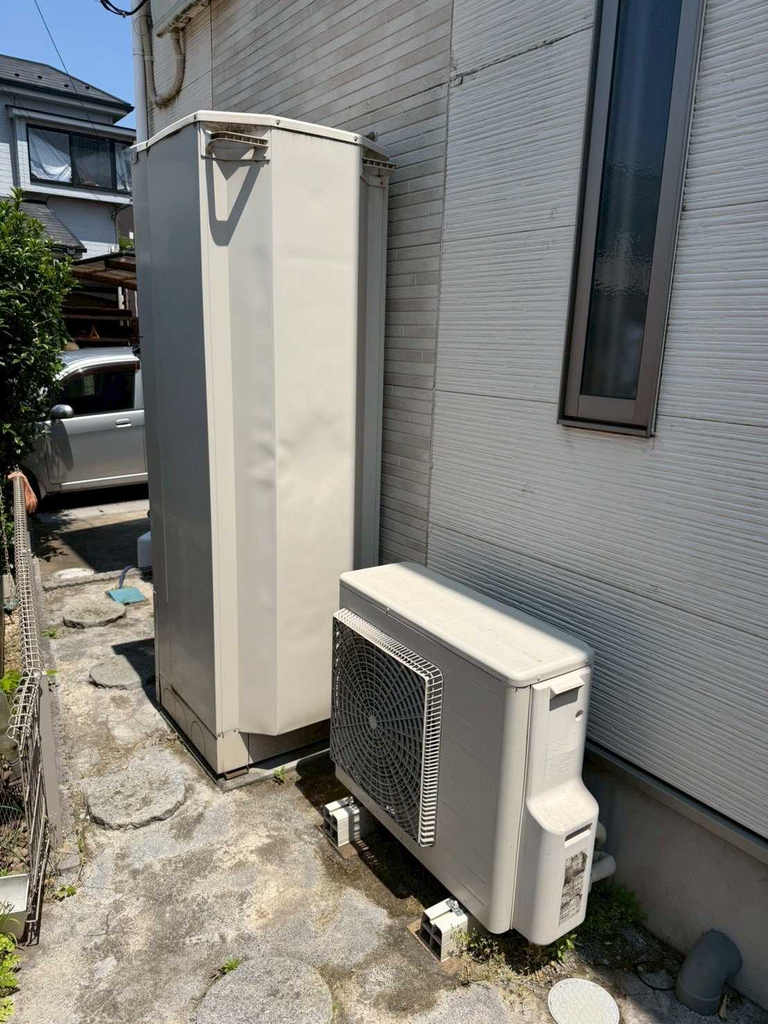 交換前