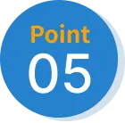 ポイント05の丸型アイコン