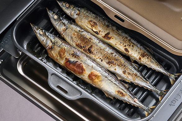 ラ・クックグランオートメニュー機能（魚焼き）