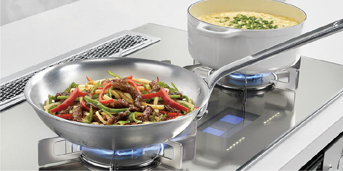 Wワイド火力バーナー