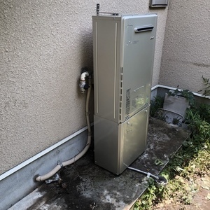 東京都杉並区でエコウィル⇒ガス給湯器への交換工事の施工事例