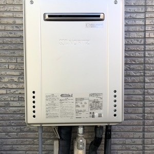 兵庫県姫路市でガス給湯器交換工事　ノーリツ『GT-2022SAWX』→ノーリツ『GT-C2062SAWX BL』