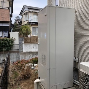千葉県成田市でエコキュート交換工事　コロナ『CHP-H3714A』→日立『BHP-F37RU』
