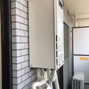 東京都荒川区でガス給湯器交換工事　リンナイ『RUF-VS1615SAW』→リンナイ『RUF-SA2005SAW』