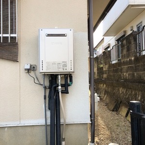 愛知県春日井市のノーリツ給湯器交換施工事例　『RGE24KS2-SN』から『GT-C2462SAWX-2』