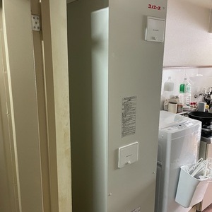 京都府京都市　四変テック　電気温水器交換工事　￥253，000（税込）三菱『SRC-1514-BL』⇒四変テック『SN2-153KC』
