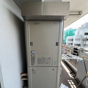 大阪府大阪市　リンナイガス給湯暖房熱源機￥278，300（税込）リンナイ『RUH-V2400W2-1』⇒リンナイ『RUH-E2403W2-1』株式会社ミズテック