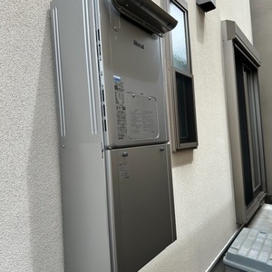 京都府京都市　リンナイガス給湯暖房熱源機￥264，000（税込）リンナイ『RVD-A2400SAW2-3』⇒リンナイ『RVD-E2405AW2-3（B）』株式会社ミズテック