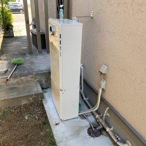 京都府京都市　エネファームからノーリツガス給湯暖房熱源機￥346,500（税込）大阪ガス『エネファーム』⇒ノーリツ『GTH-C2460AW3H-1 BL』株式会社ミズテック